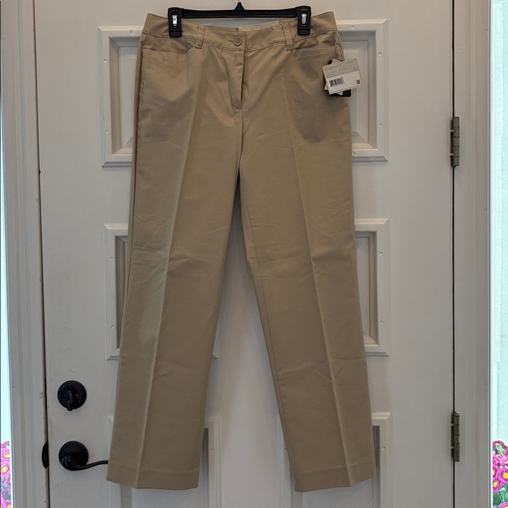 Classic Tan Trousers Liz Claiborne Audra